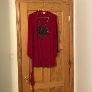 Flying Tomato Long Sleeve Fall Dress